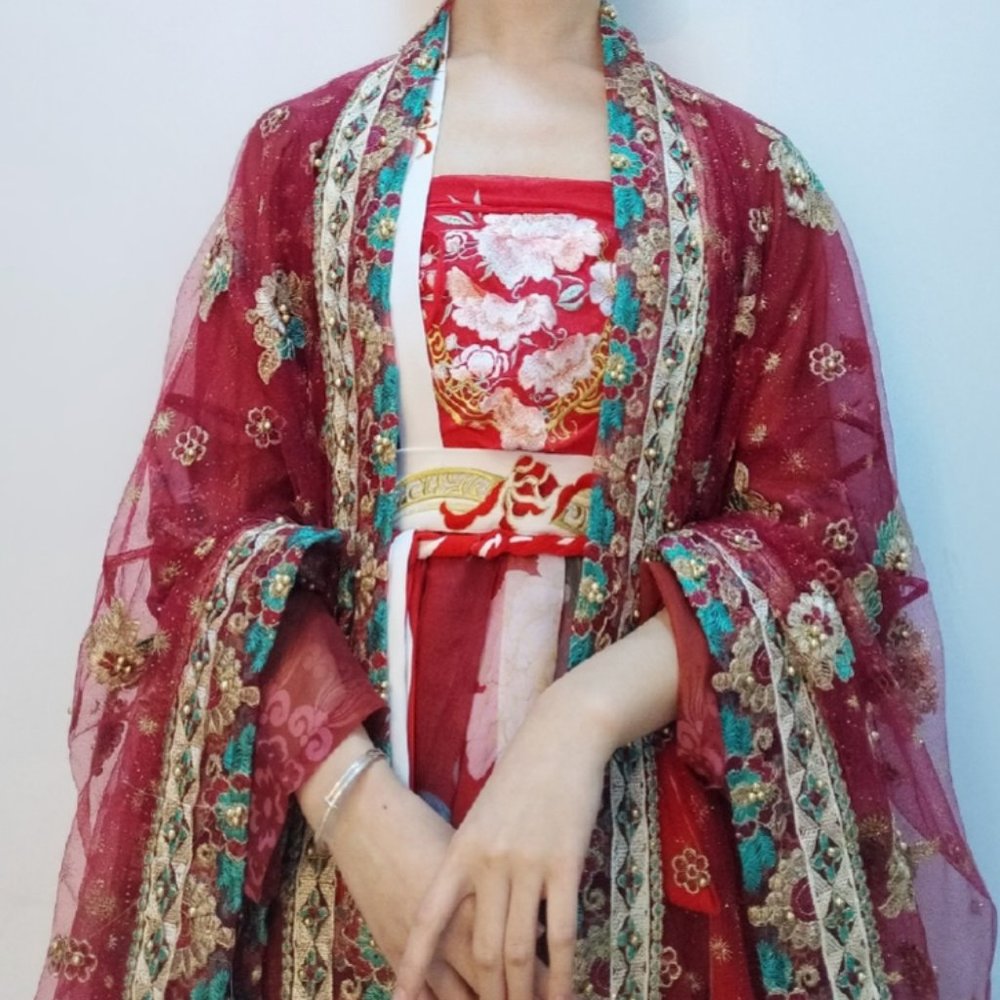 Timeless Beauty Gown Set | Women Dress Top Maxi Skirt Wrap Cardigan #400